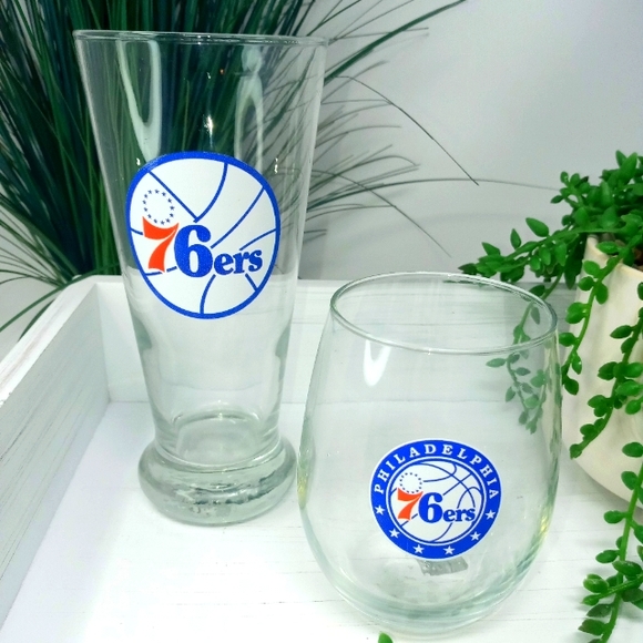 Other - Philadelphia 76ers Drinking Glasses